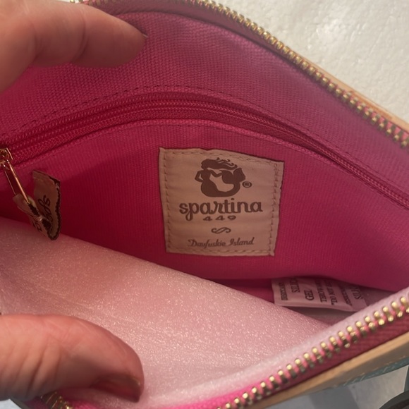 Spartina 449 Daufuskie Island Florida Scout  wristlet zipper pockets brand new - Picture 5 of 5